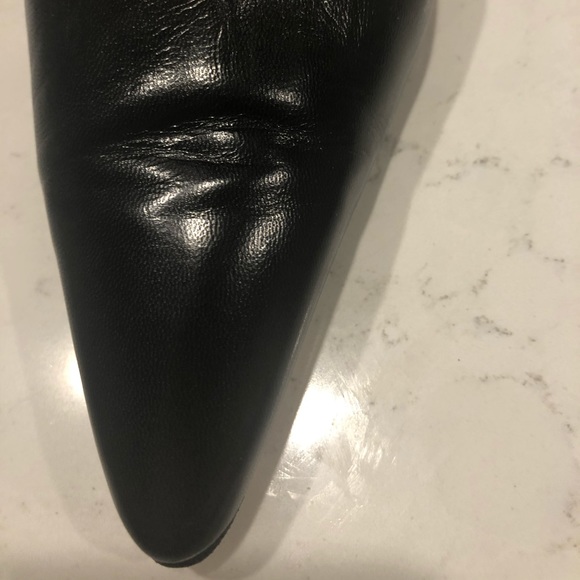 Manolo Blahnik black pointed toe pump 38 - Picture 6 of 9